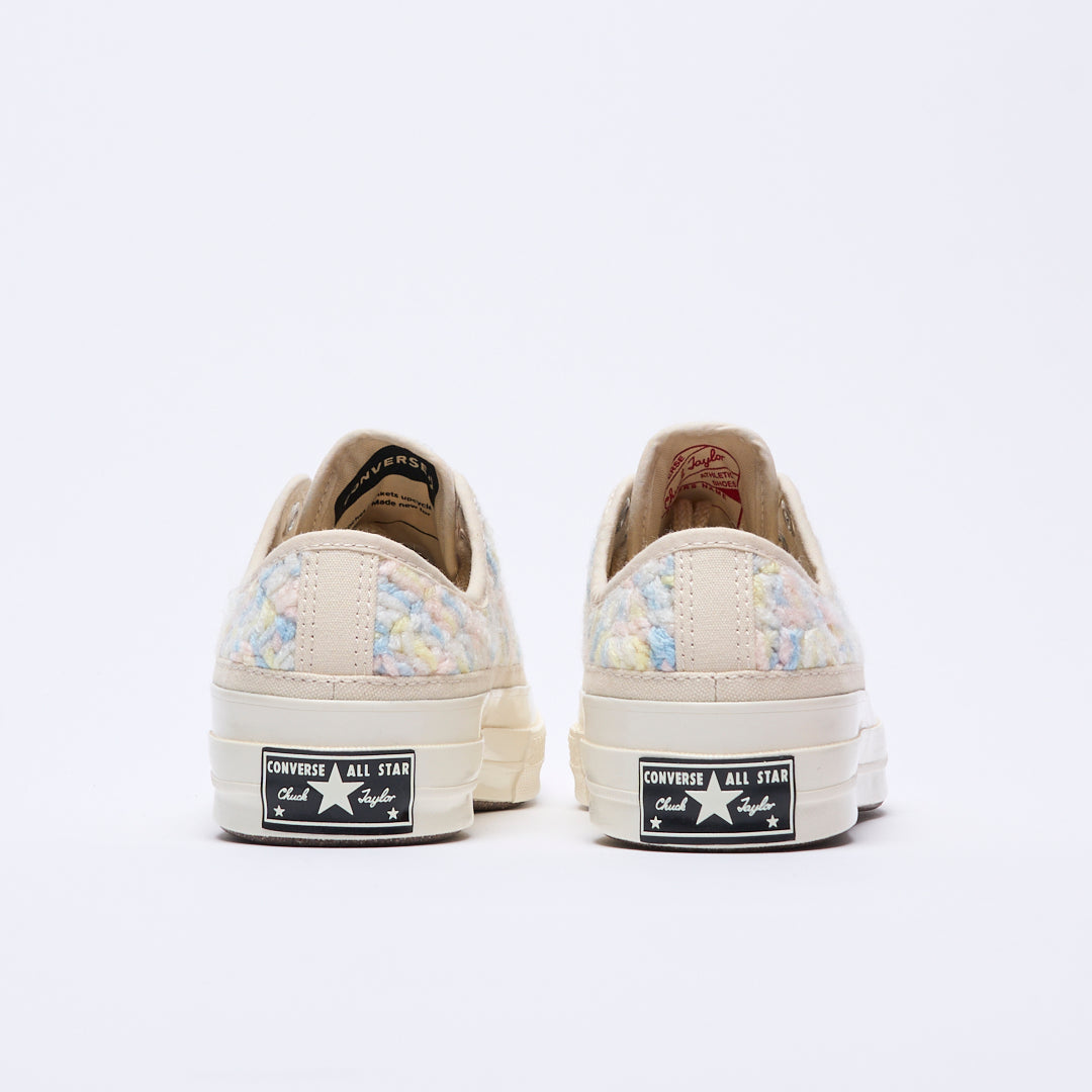 Converse - Chuck 70 OX "Crochet pack" (Egret/Black/Multi)
