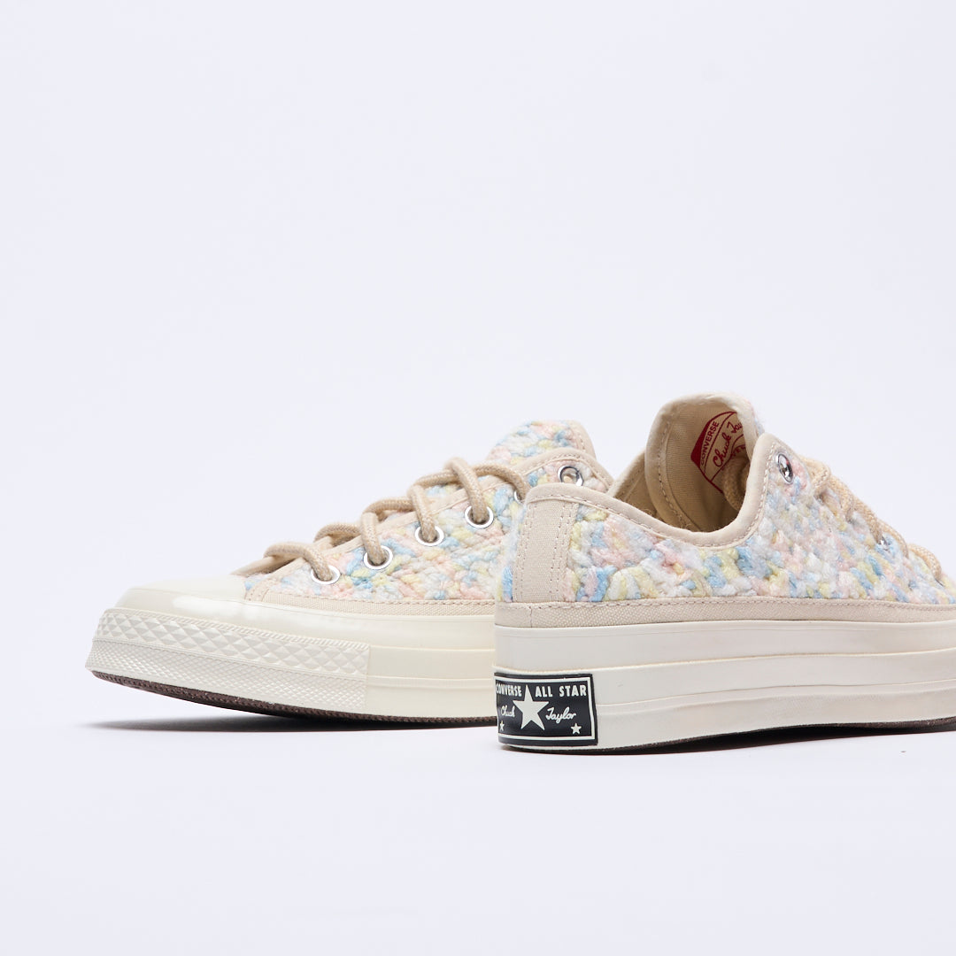 Converse - Chuck 70 OX "Crochet pack" (Egret/Black/Multi)