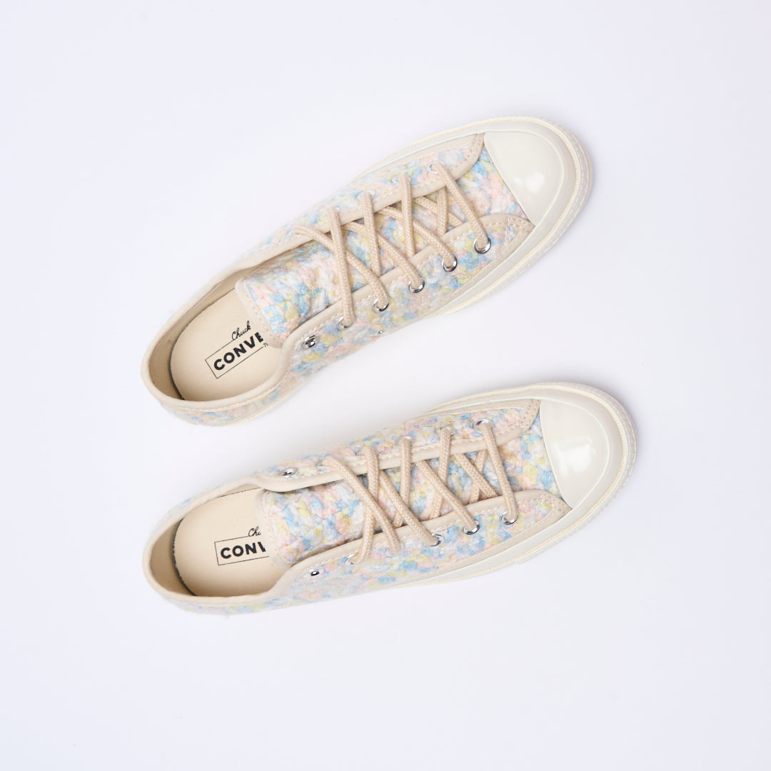 Converse - Chuck 70 OX "Crochet pack" (Egret/Black/Multi)