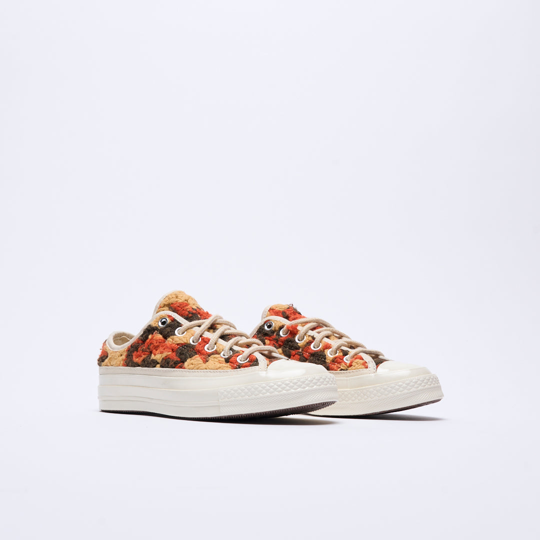 Converse - Chuck 70 OX "Crochet pack" (Egret/Black/Multi)