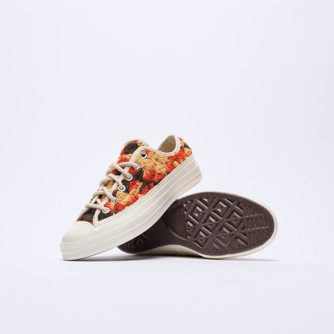 Converse - Chuck 70 OX "Crochet pack" (Egret/Black/Multi)