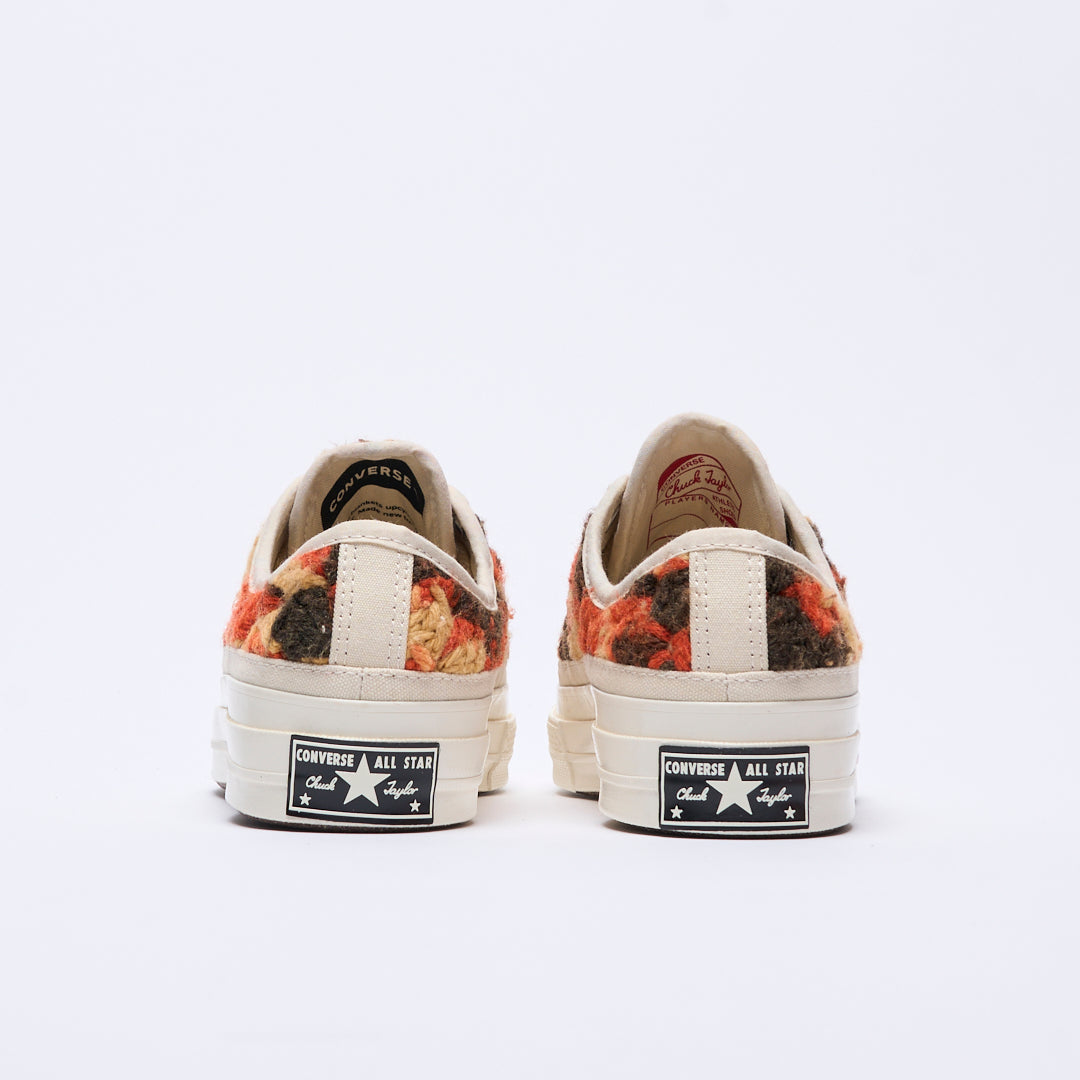 Converse - Chuck 70 OX "Crochet pack" (Egret/Black/Multi)