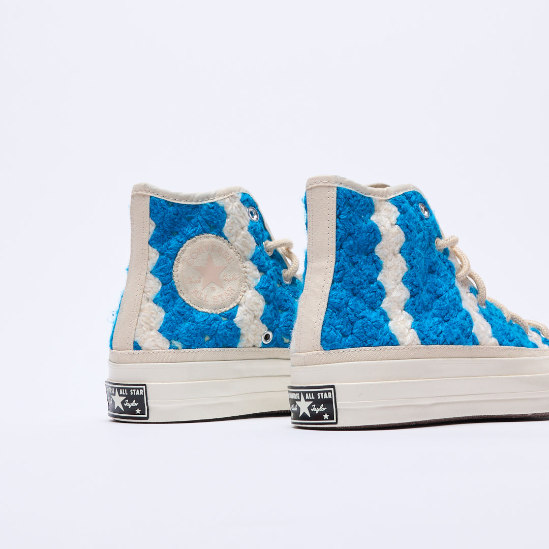 Converse - Chuck 70 Hi "Crochet pack" (Egret/Black/Multi)