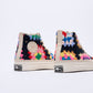 Converse - Chuck 70 Hi "Crochet pack" (Egret/Black/Multi)