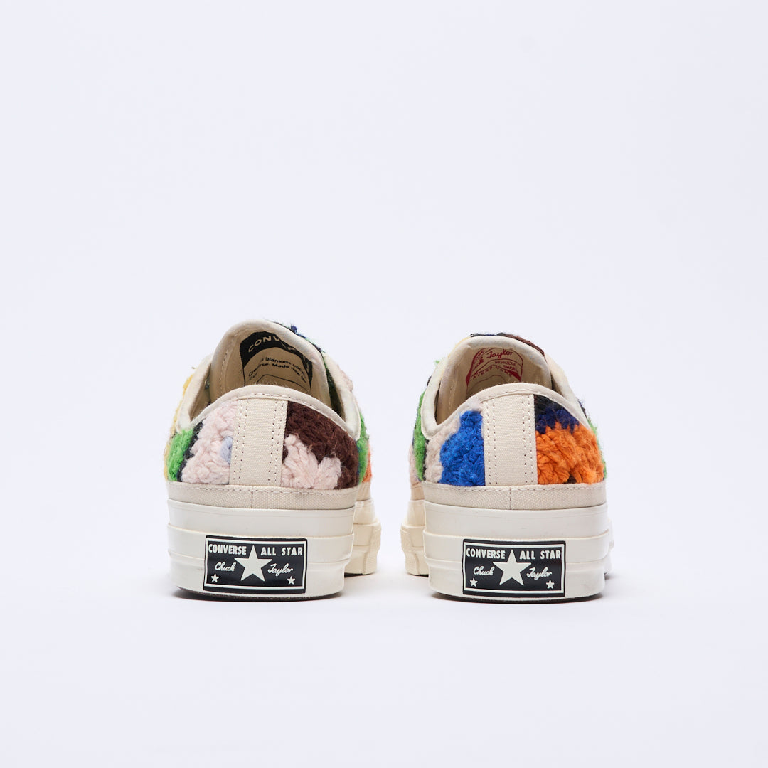 Converse - Chuck 70 OX "Crochet pack" (Egret/Black/Multi)