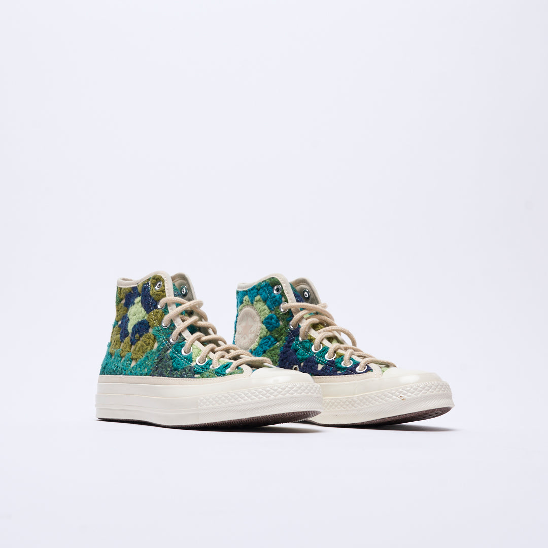 Converse - Chuck 70 Hi "Crochet pack" (Egret/Black/Multi)