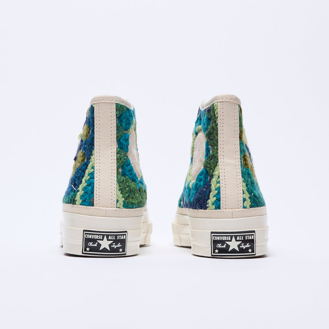 Converse - Chuck 70 Hi "Crochet pack" (Egret/Black/Multi)