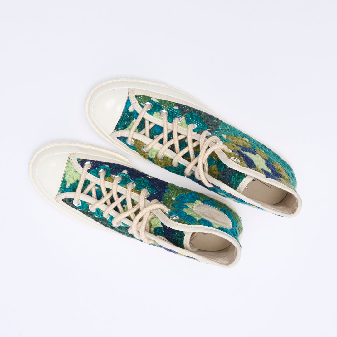 Converse - Chuck 70 Hi "Crochet pack" (Egret/Black/Multi)
