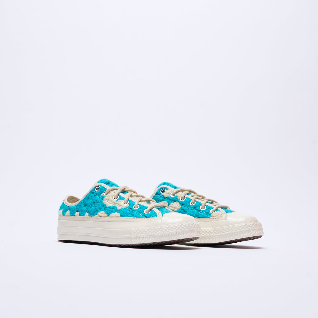 Converse - Chuck 70 OX "Crochet pack" (Egret/Black/Multi)