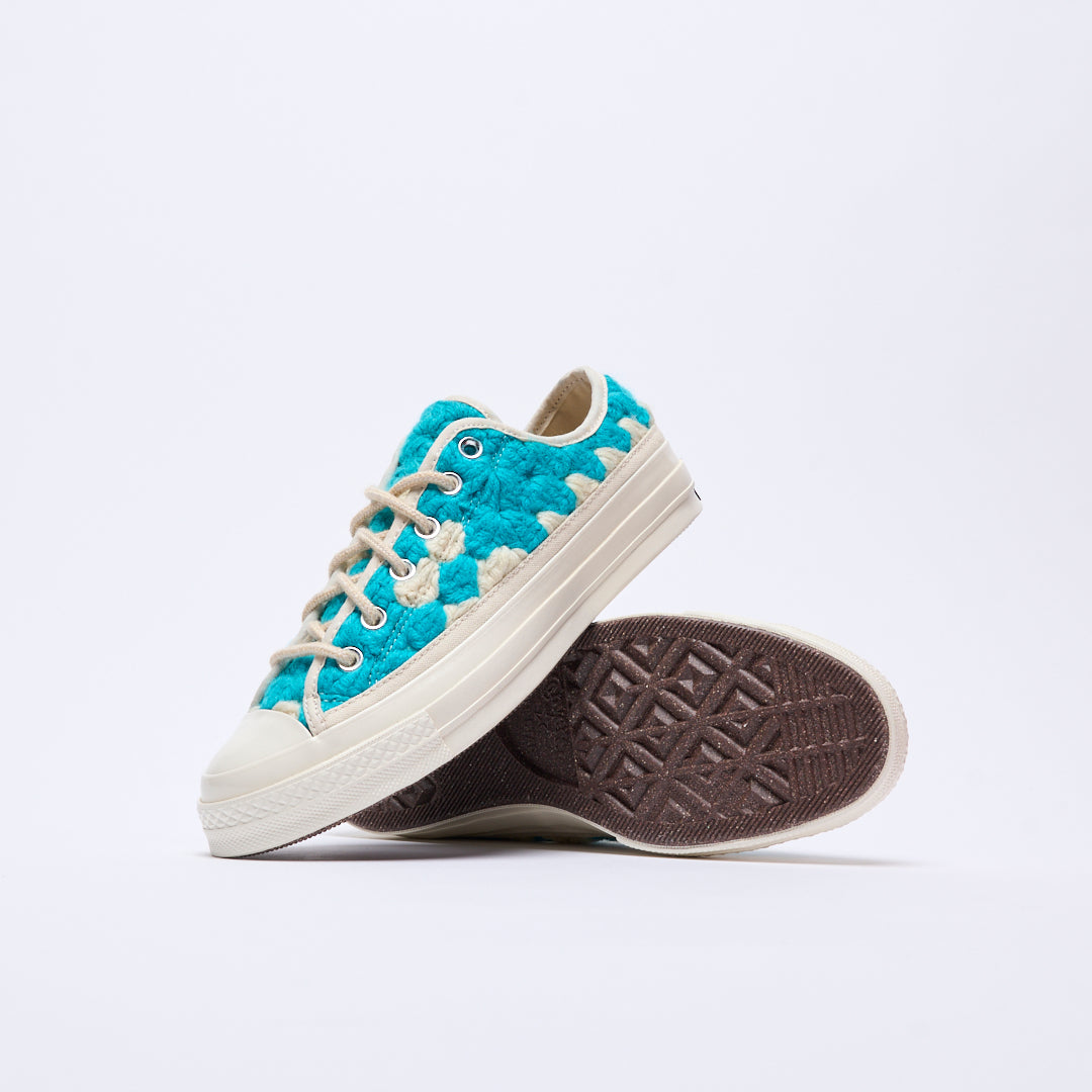Converse - Chuck 70 OX "Crochet pack" (Egret/Black/Multi)