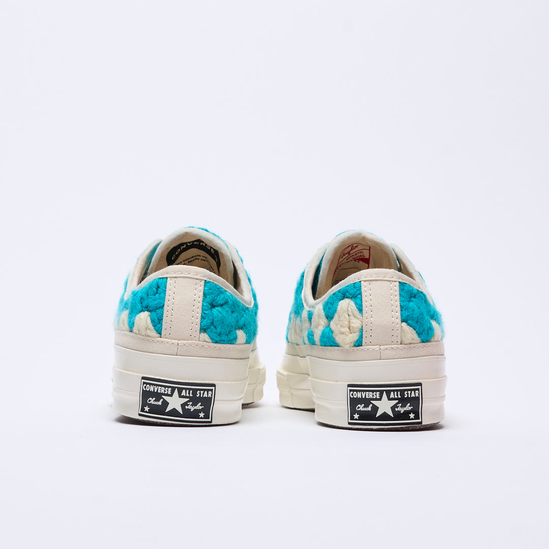 Converse - Chuck 70 OX "Crochet pack" (Egret/Black/Multi)