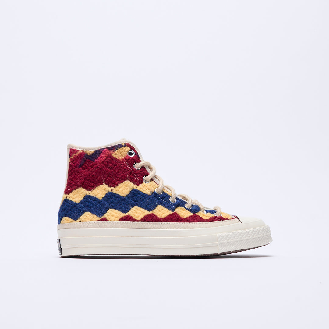 Converse - Chuck 70 Hi "Crochet pack" (Egret/Black/Multi)