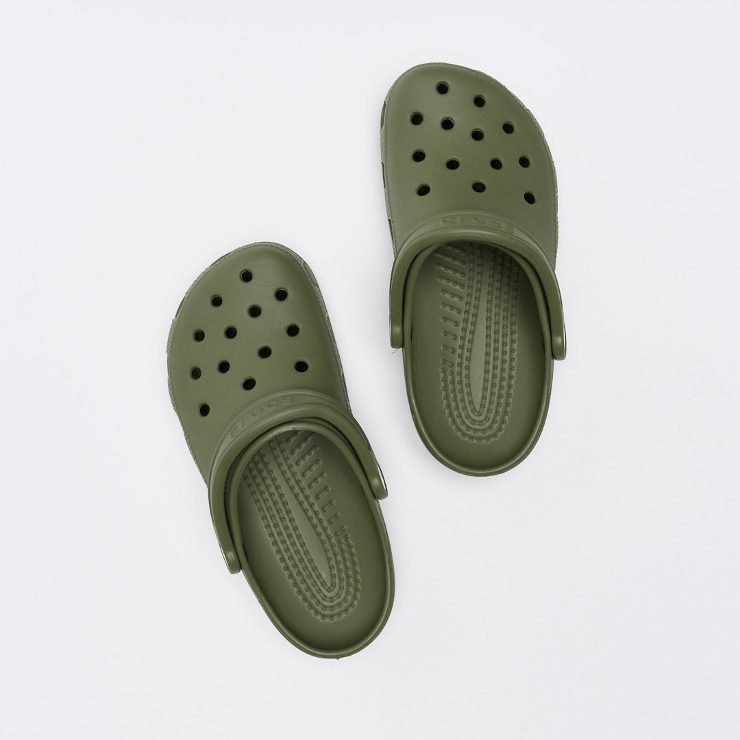 CROCS Classic Clog Sandals Olive MILK STORE