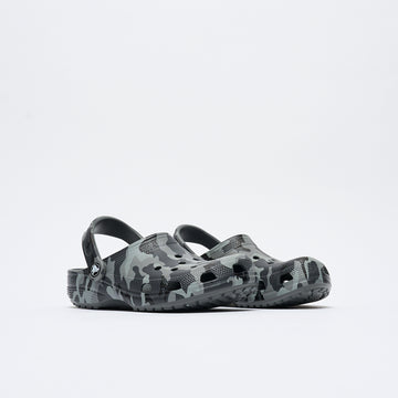 Crocs - Classic Printed Camo Clog (Slate Grey/Multi)