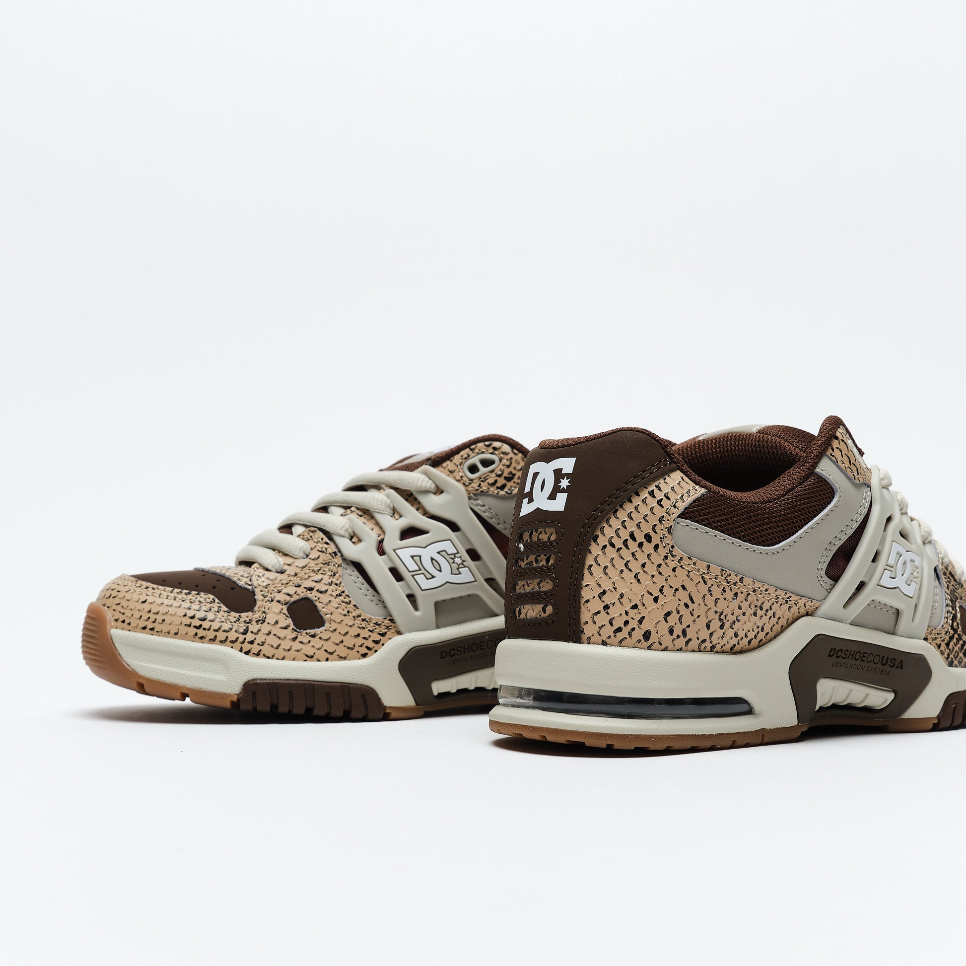 DC Shoes - AT-2 SE (Brown/Tan/Snake)