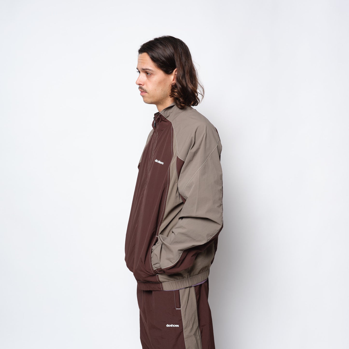 DC Shoes Flow Track Jacket Brown