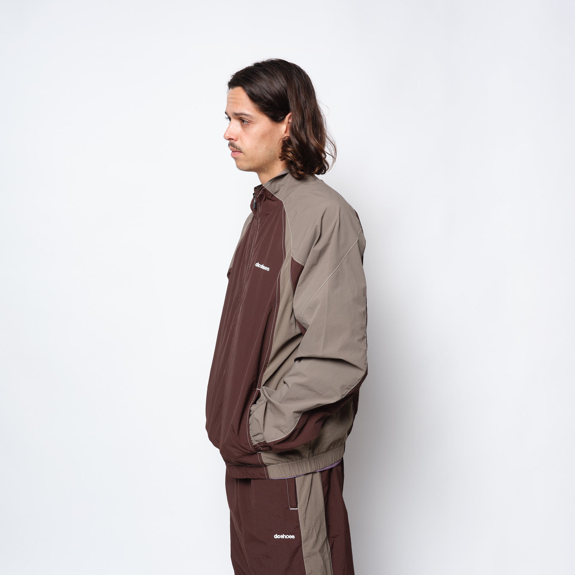 DC Shoes Flow Track Jacket Brown