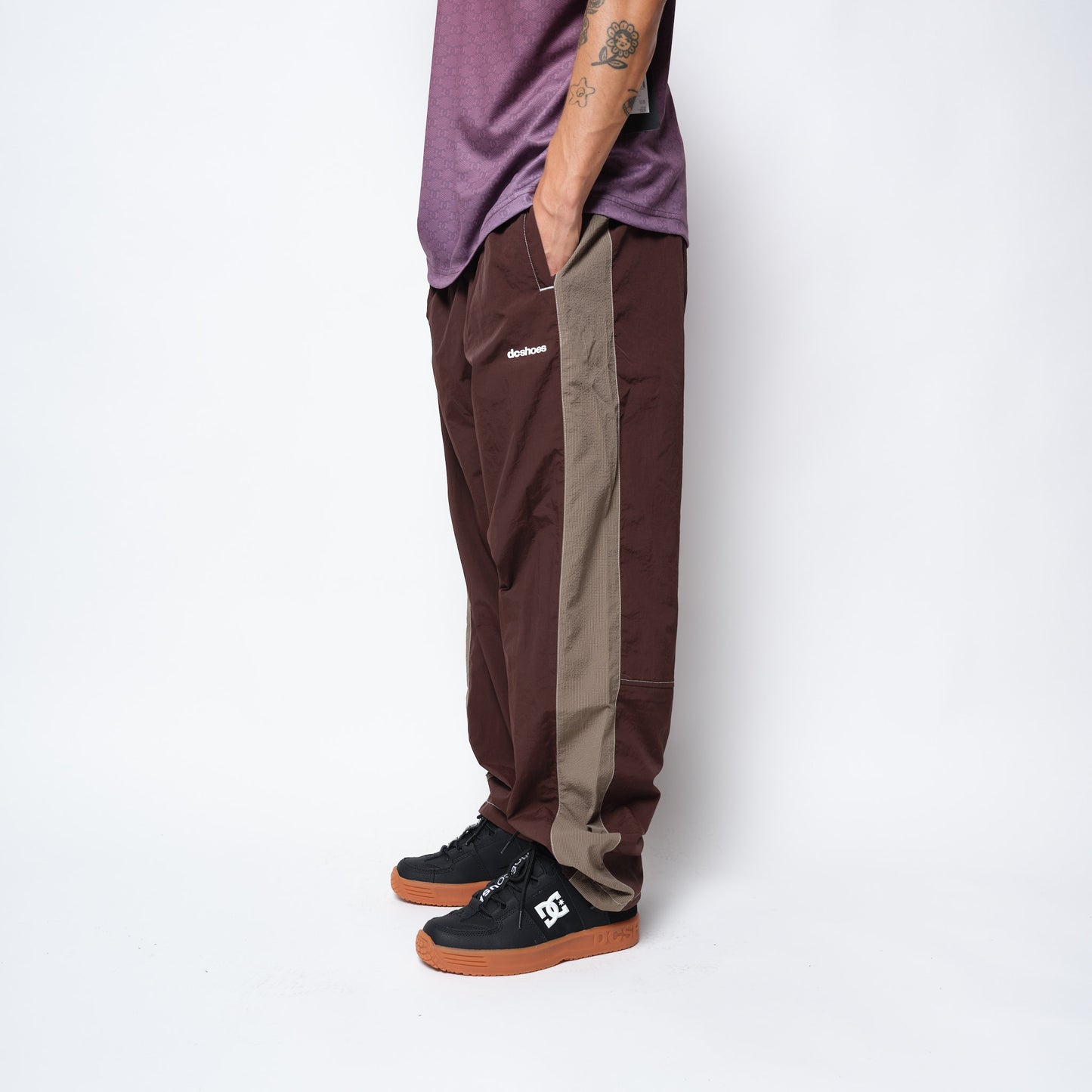 DC Shoes Flow Track Pants Brown