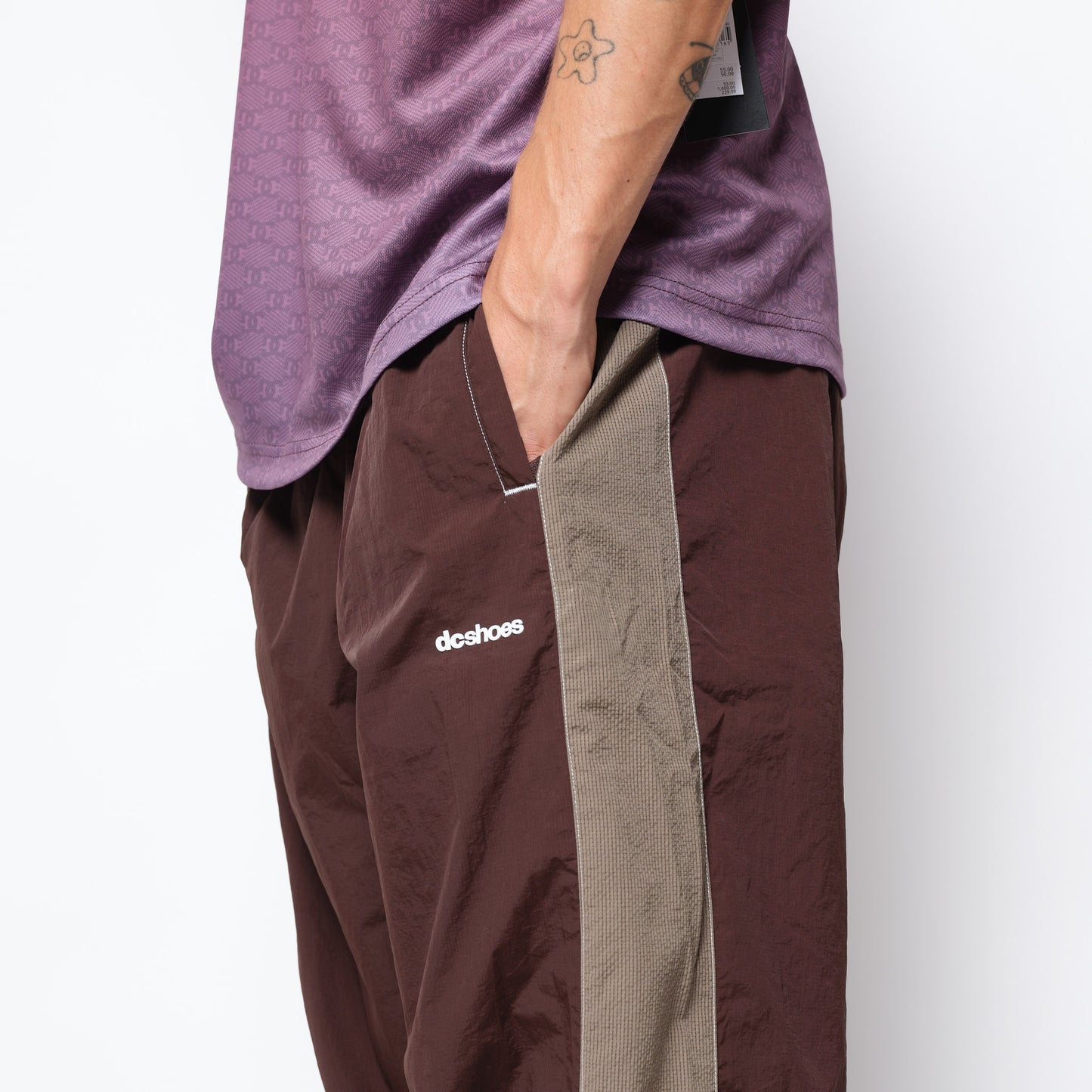 DC Shoes Flow Track Pants Brown