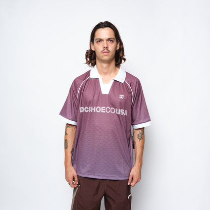 DC Shoes Soccer Jersey Top Rose