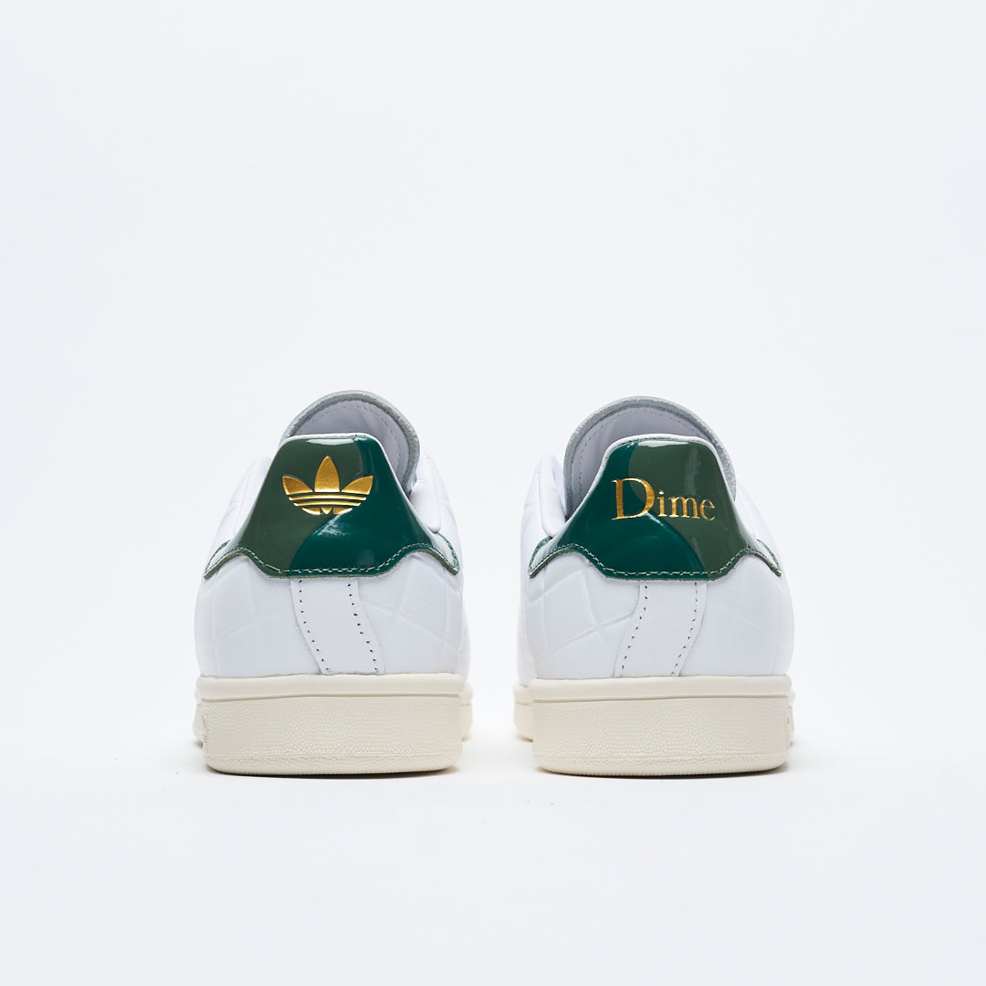 Dime X Adidas Skateboarding Stan Smith Cloud White Collegiate Green Green Oxide