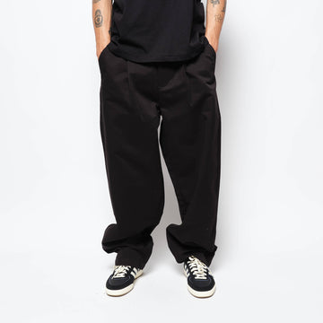 DIME MTL - Baggy Chino Pants (Black)