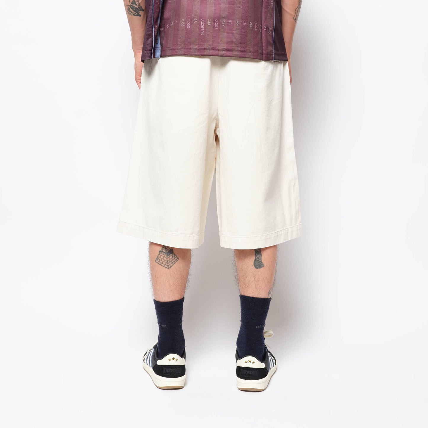 DIME MTL - Baggy Chino Shorts (Beige)