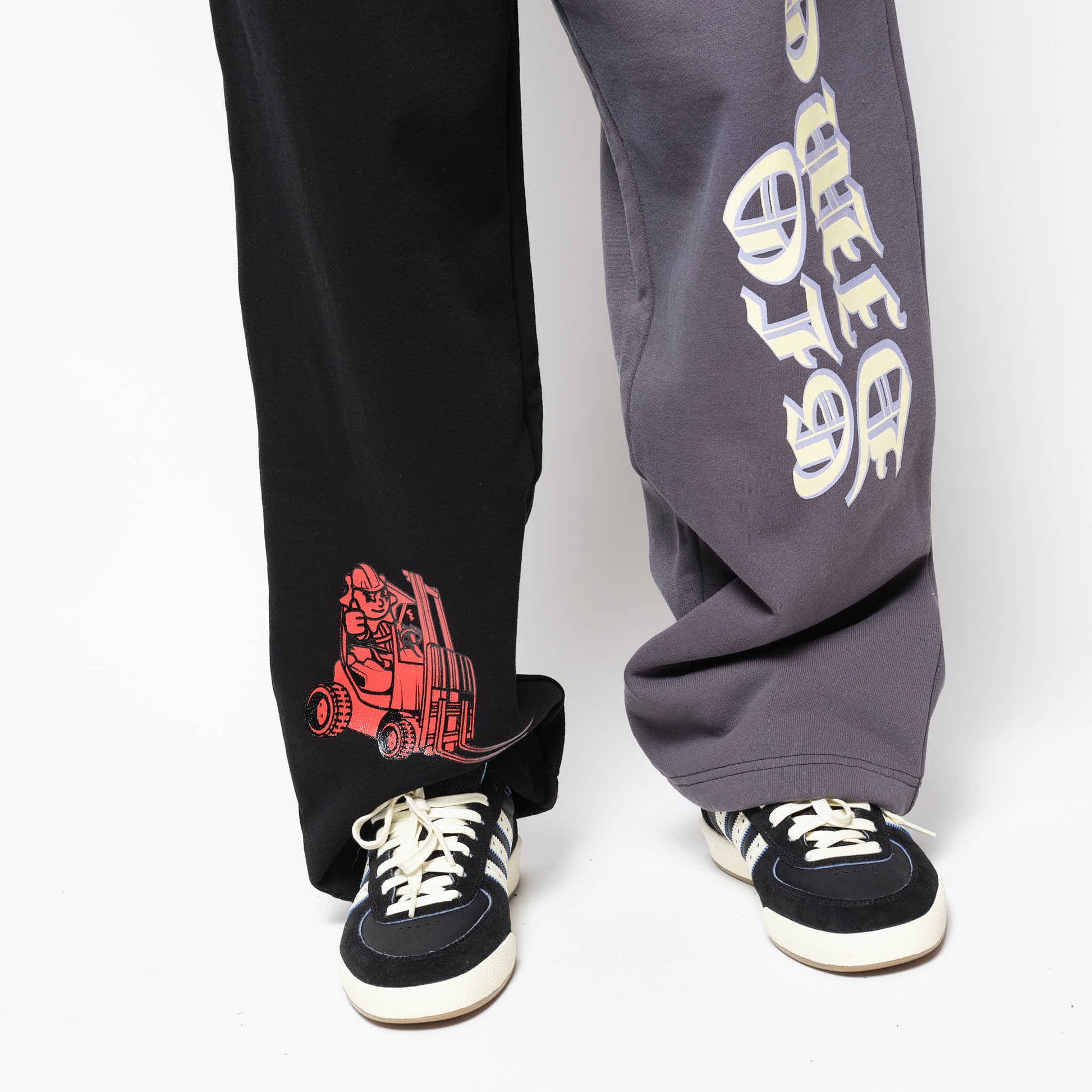 DIME MTL - Glory Sweatpants (Black/Charcoal)