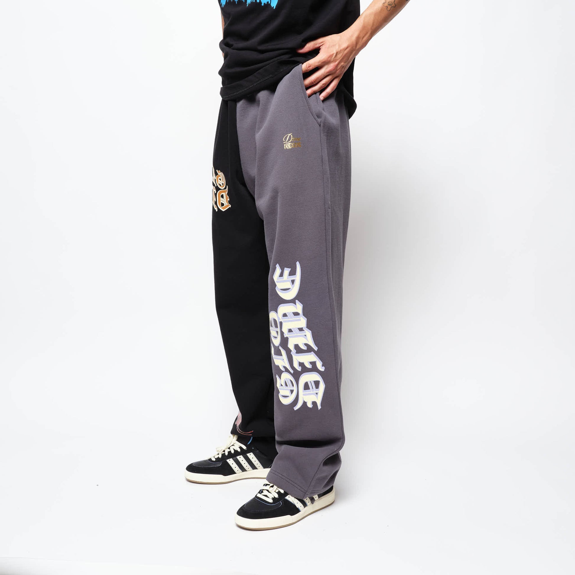 DIME MTL - Glory Sweatpants (Black/Charcoal)