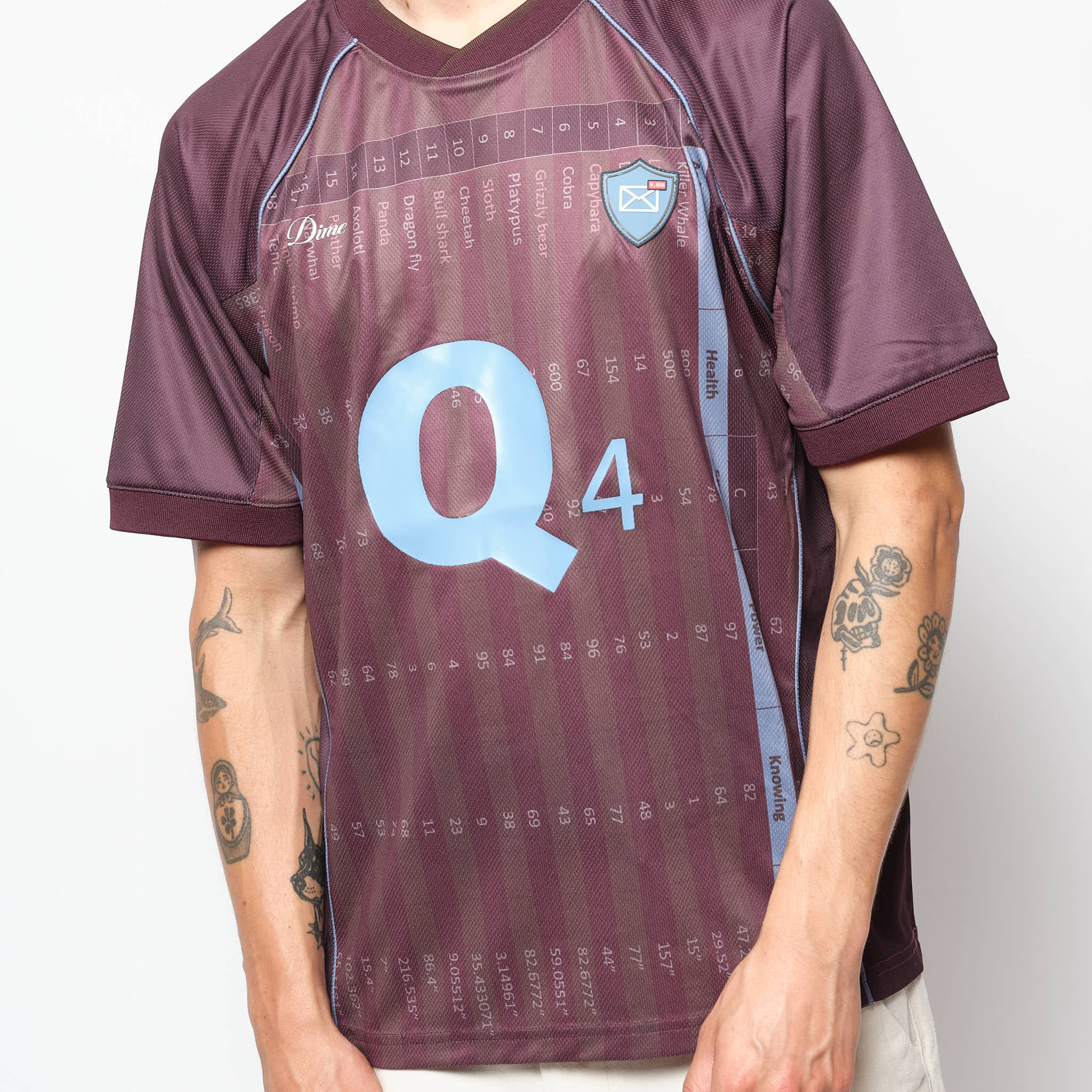 DIME MTL - Q4 Jersey (Burgundy) – MILK STORE