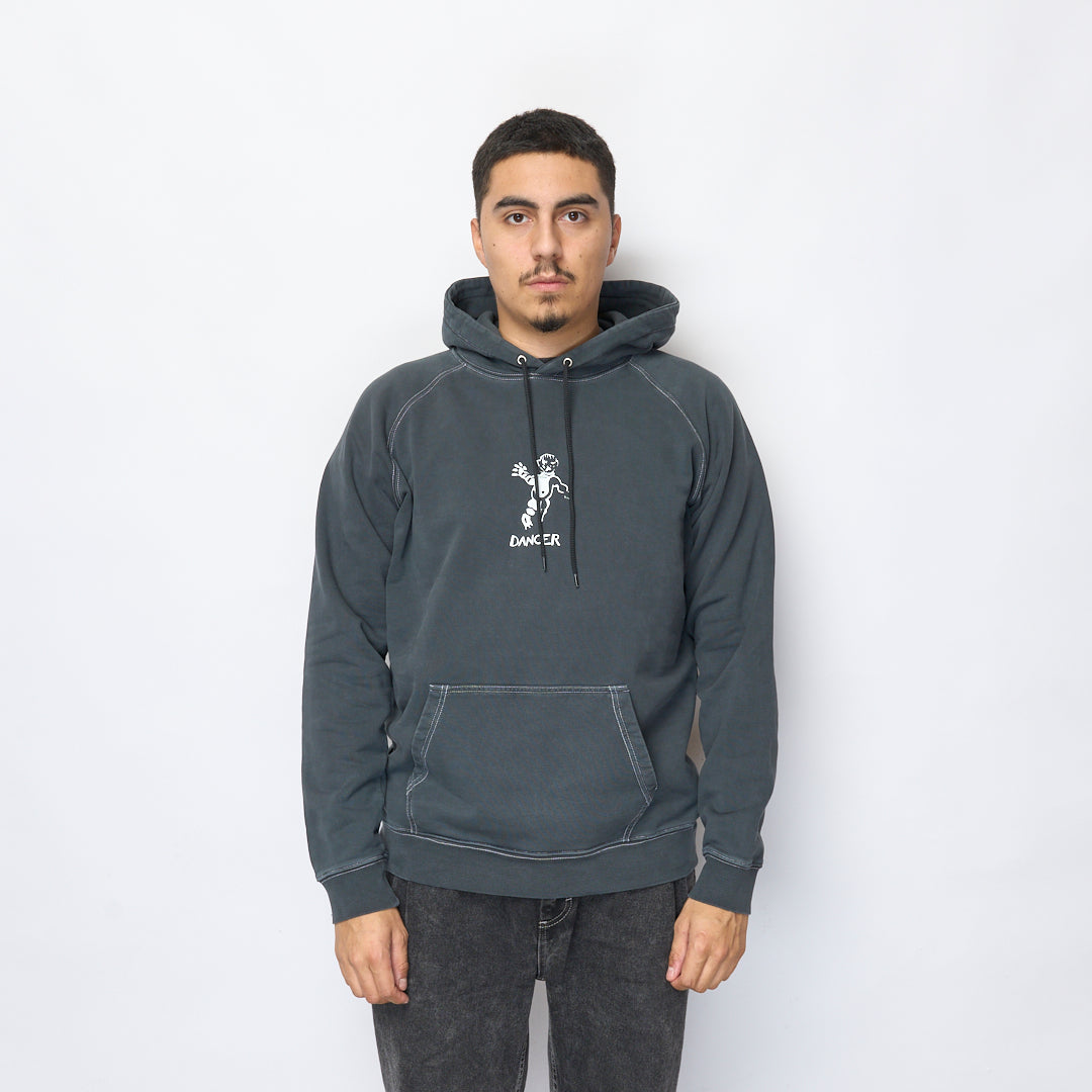 Dancer - OG Logo Hoodie (Black/White Stitch)