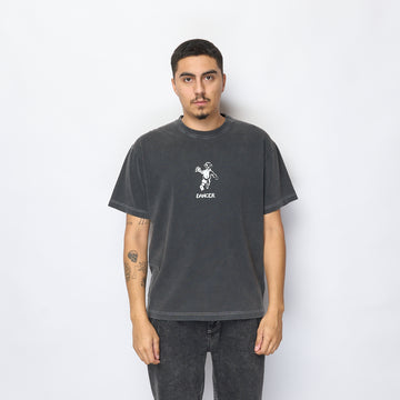 Dancer - OG Logo Tee (Black/White Stitch)