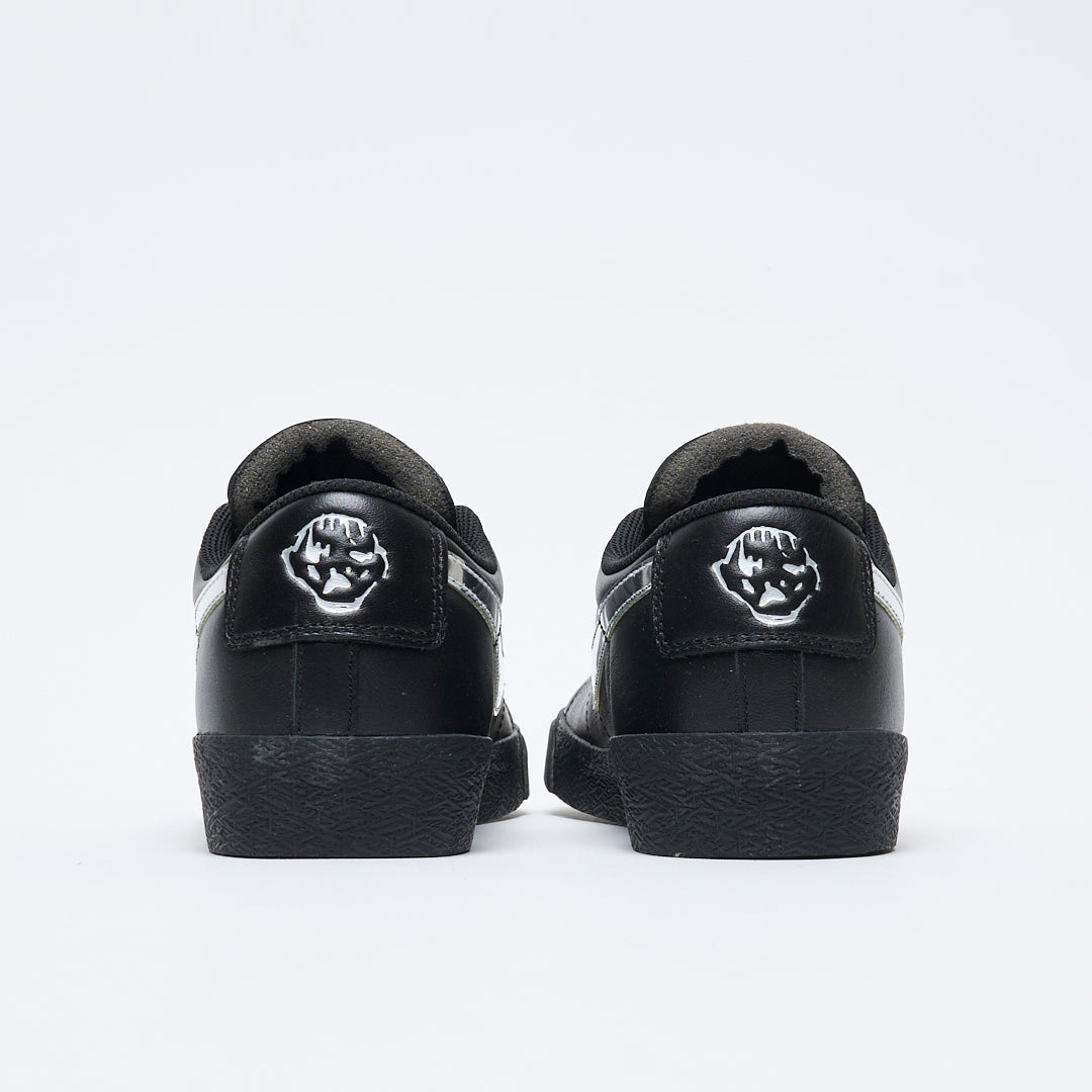 Dancer Skateboards x Nike SB - Zoom Blazer Low (Black/Metallic Silver) QS