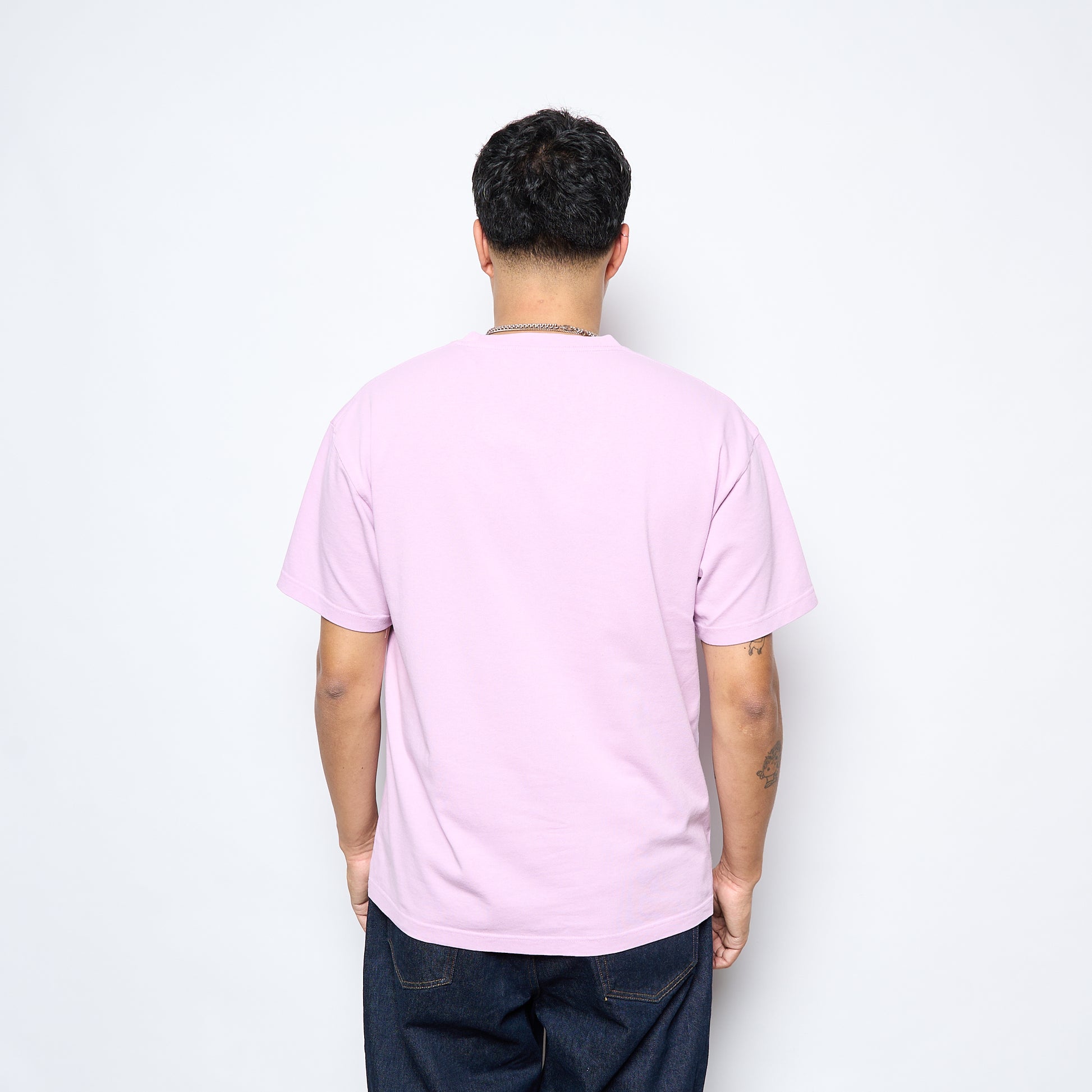 Dancer - Italic Logo Tee (Pink)