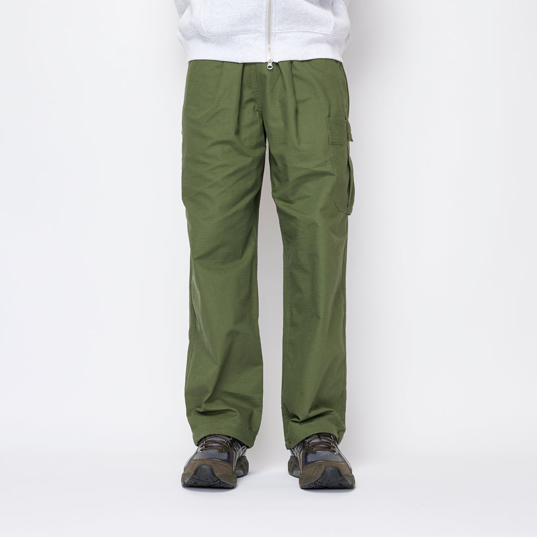 Dime - Cargo Baggy Utility Pants (Green Military)