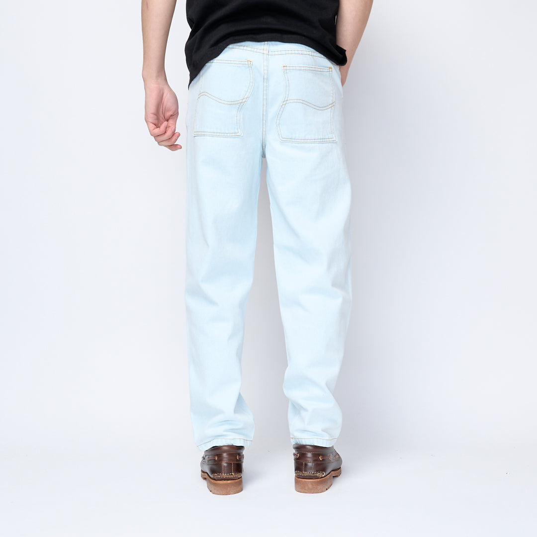 Dime - Classic Relaxed Denim Pants (Light Washed)