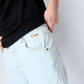 Dime - Classic Relaxed Denim Pants (Light Washed)