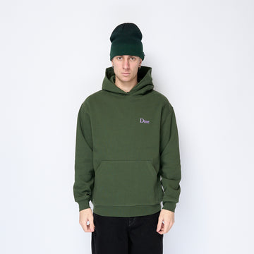 Dime - Classic Small Logo Hoodie (Forest Green)