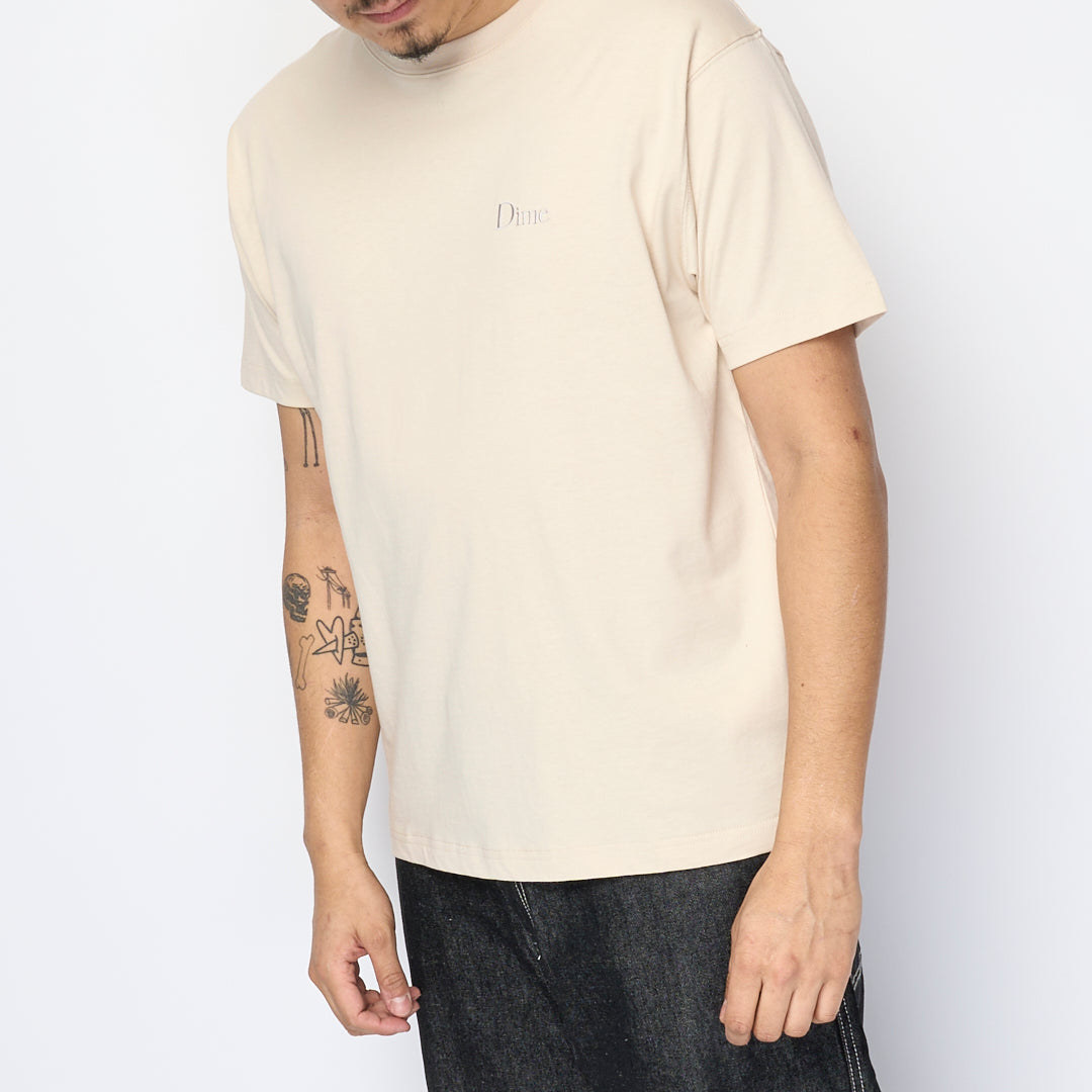 Dime - Classic Small Logo T-Shirt (Fog)
