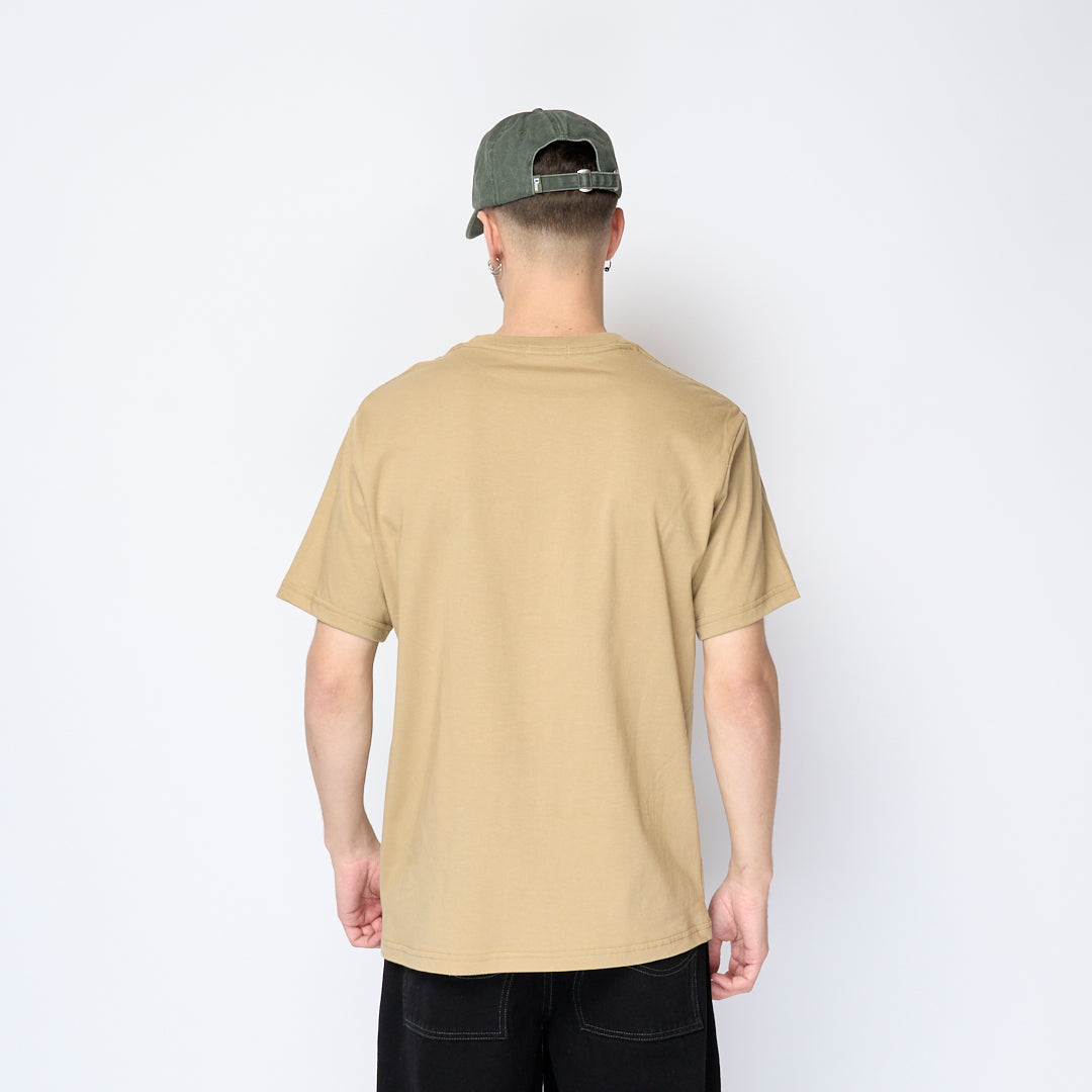 Dime - Classic Small Logo T-Shirt (Tan)