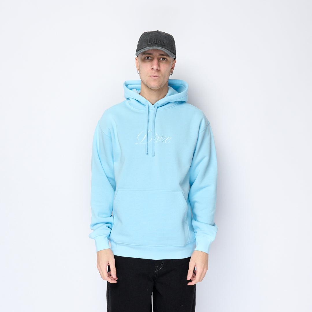 Dime - Cursive Logo Hoodie (Baby Blue)