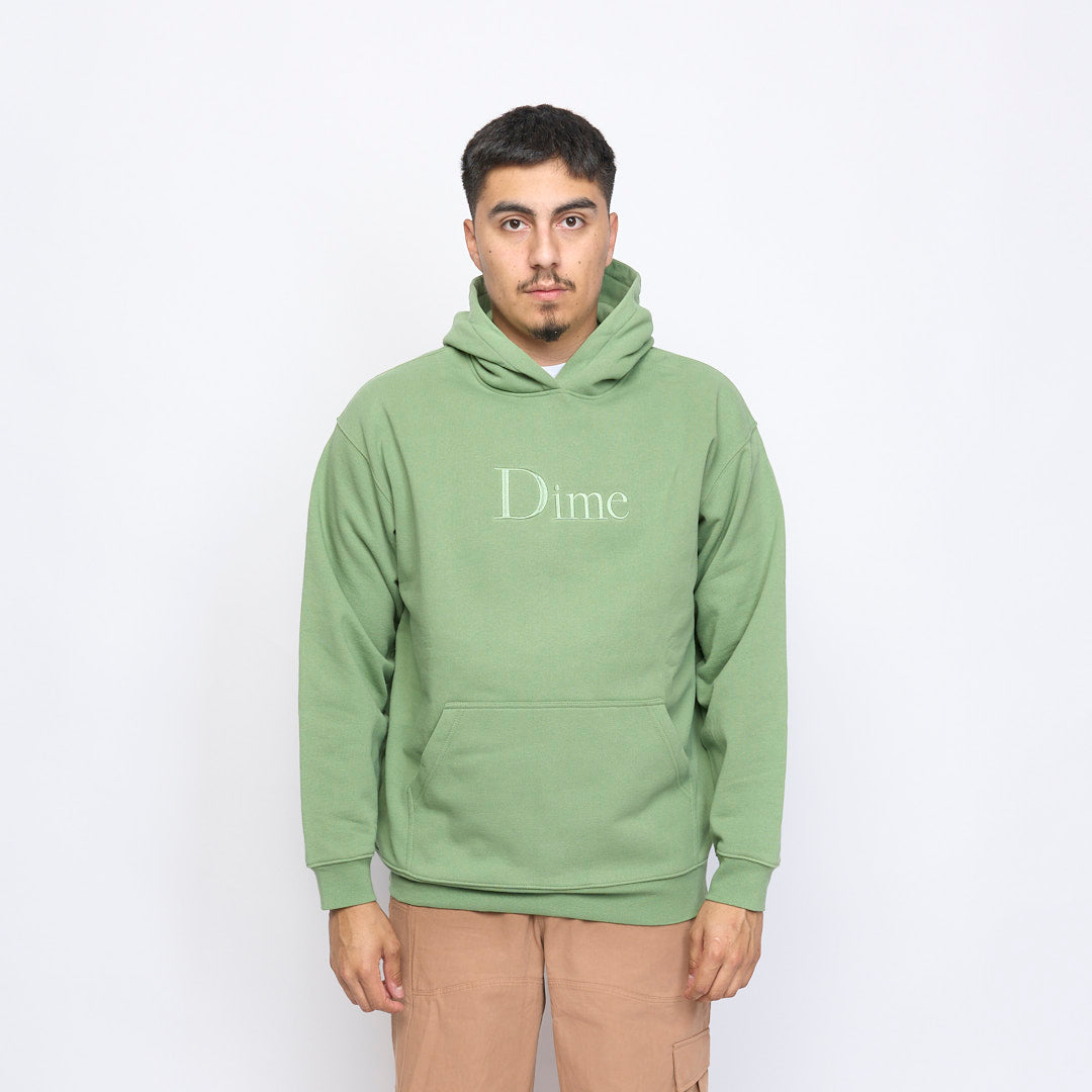 Dime MTL - Dime Classic Logo Hoodie (Moss)