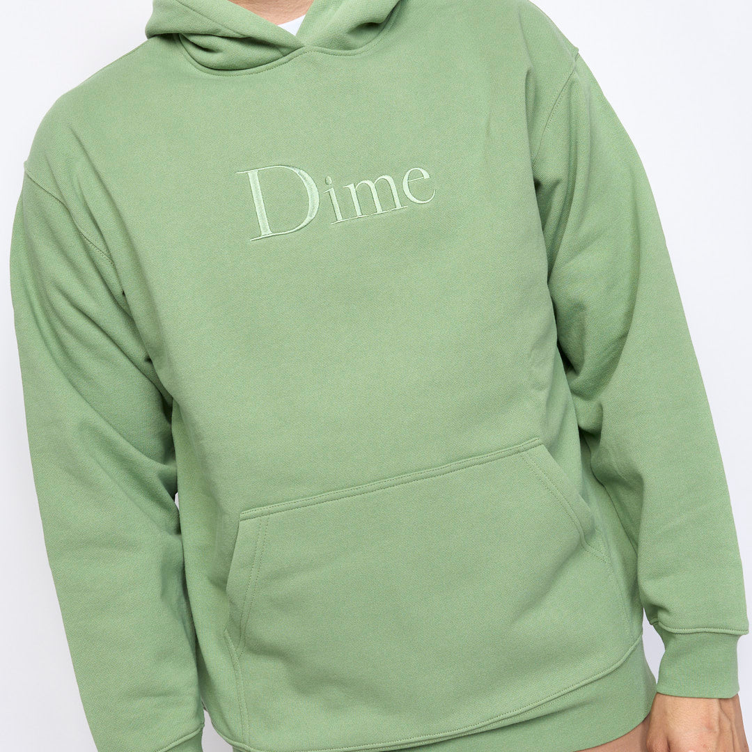 Dime MTL - Dime Classic Logo Hoodie (Moss)