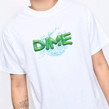 Dime MTL - Splash T-Shirt (White)