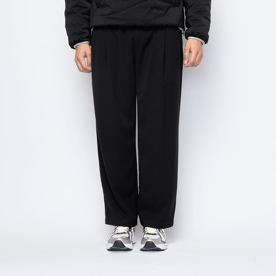 Dime - Pleated Twill Pants (Black)