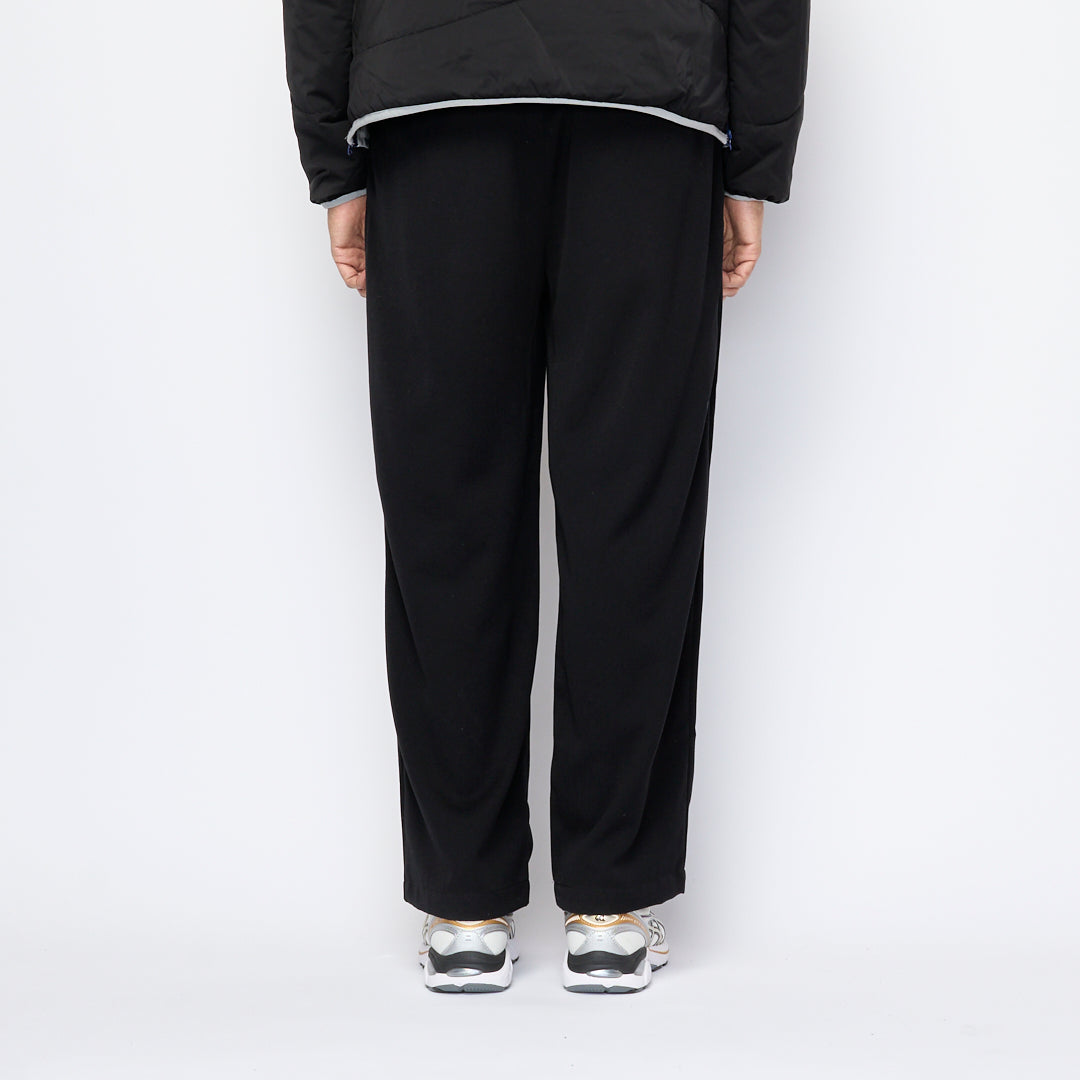 Dime - Pleated Twill Pants (Black)