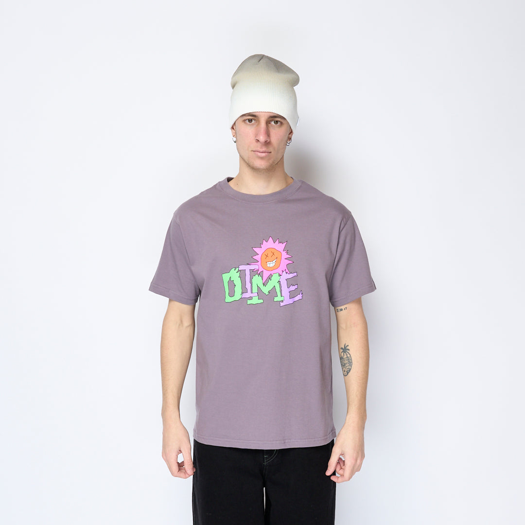 Dime - Sunny T-Shirt (Plum Gray)