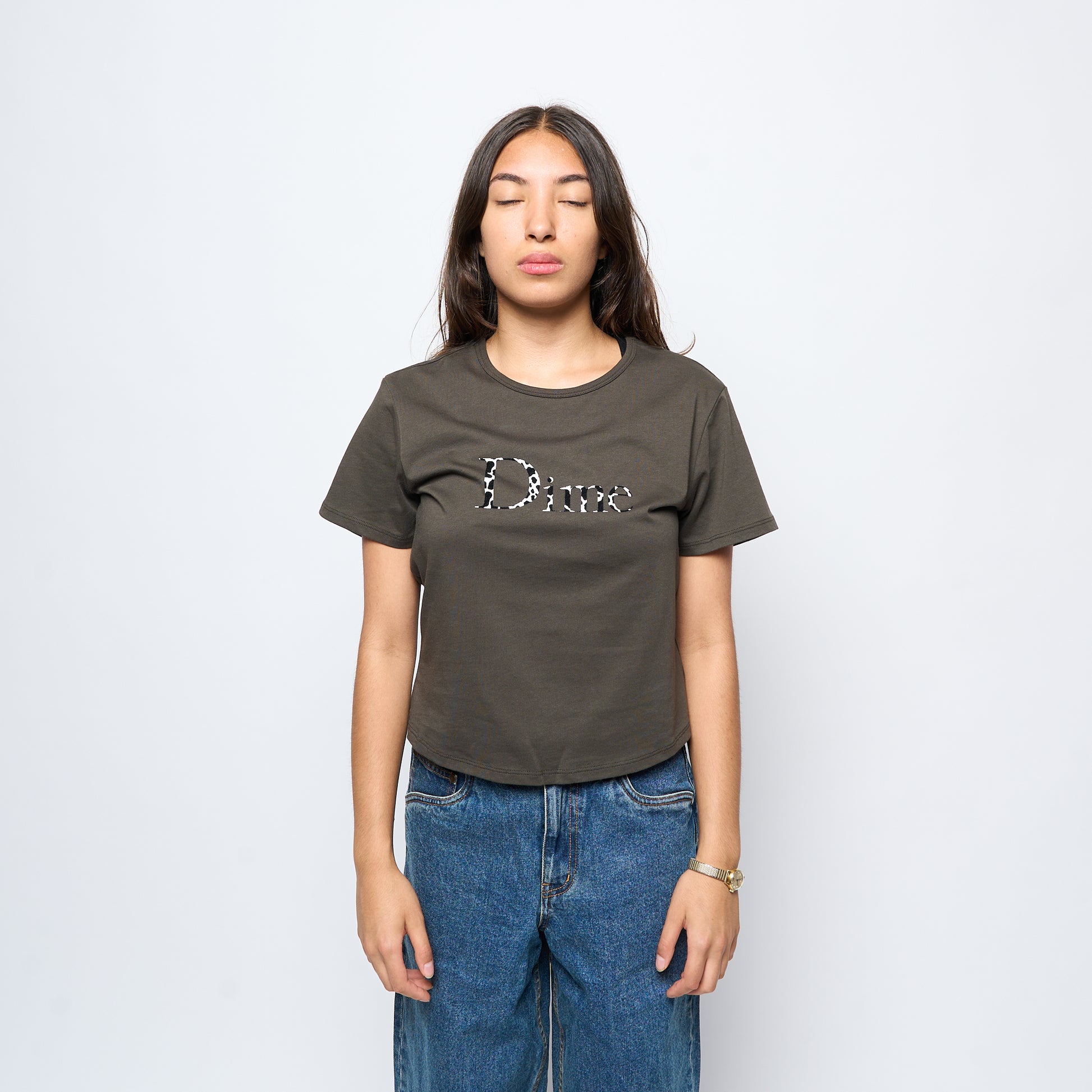 Dime MTL - Classic Dalmatians T-Shirt (Vintage Black)