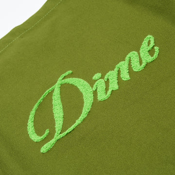 Dime MTL - Cursive Chenille Tote Bag (Grass)