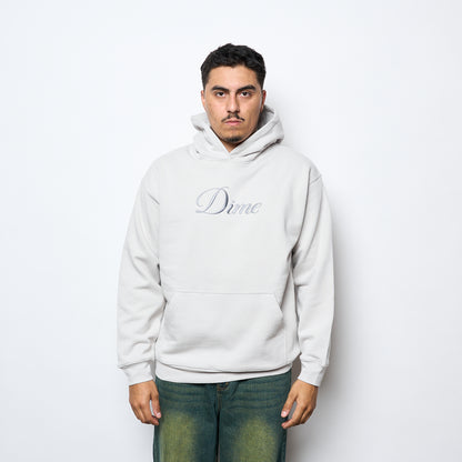 Dime MTL - Cursive Hoodie (Cement)